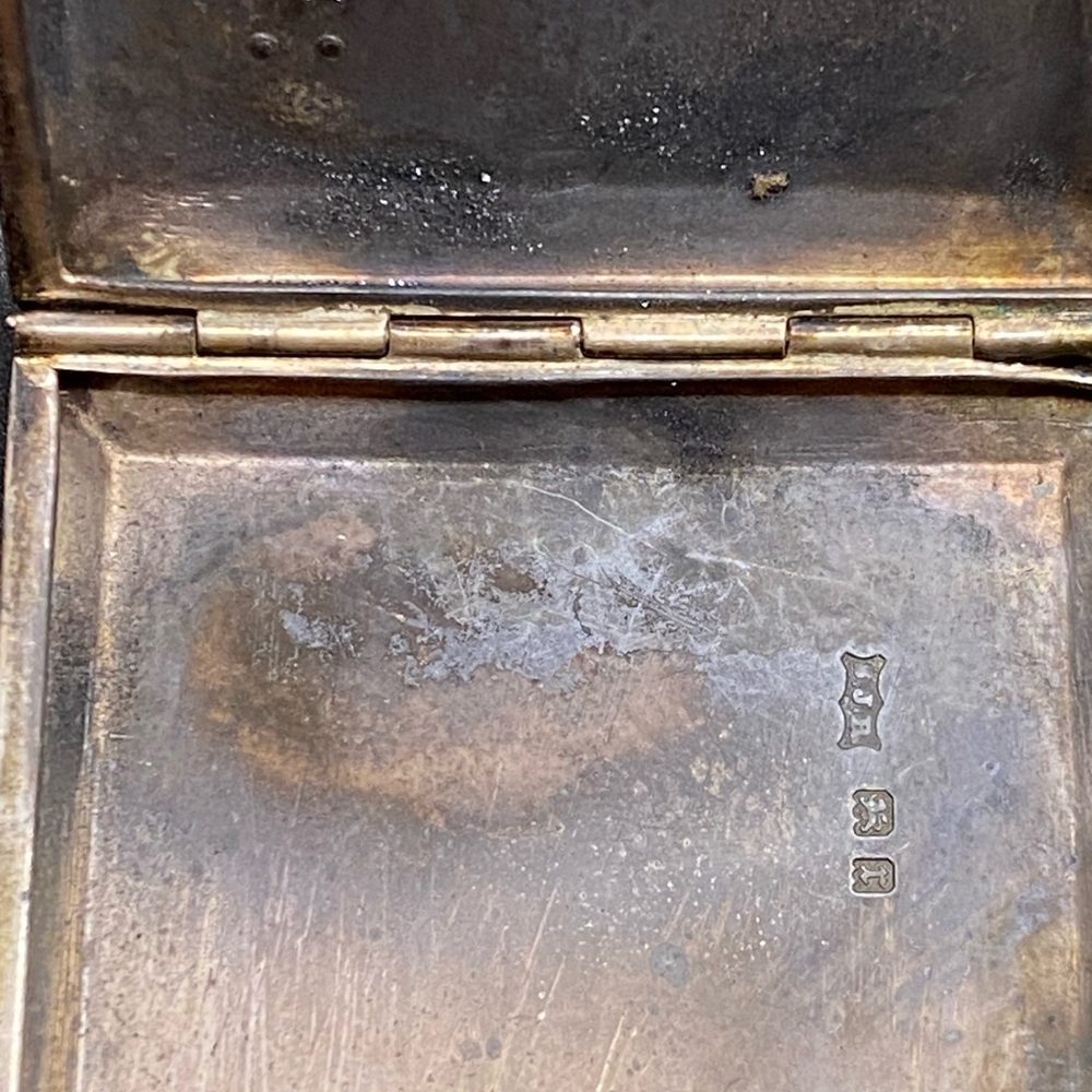 Antique Brass Pocket Photo Album Case Working Spring Hinge w/Leather Case - Picture 13 of 16